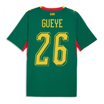 Billige Fotballdrakt Senegal Pape Gueye #26 Replika Bortedrakt VM 2026 Kortermet